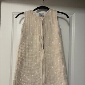little unicorn muslin sleep sack (L)